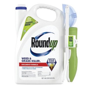 Roundup 5375204 Weed and Grass Killer, Liquid, 1 gal