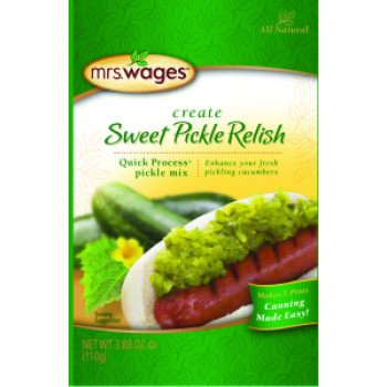 Mrs. Wages W660-J4425 Sweet Pickle Relish, 3.9 oz Pouch