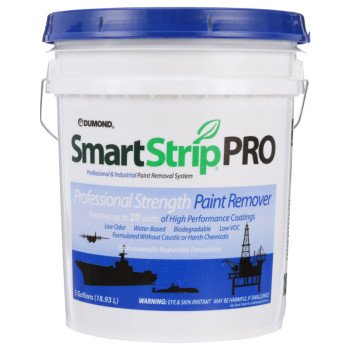 Smart Strip PRO 3350N Professional Paint Remover, Liquid, Aromatic, White, 5 gal, Pail