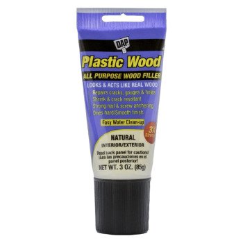 DAP 7079800580 Wood Filler, Paste, Slight, Natural, 3 oz Tube