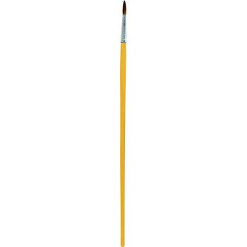 Linzer 9305 Artist Paint Brush, 1/2 in Brush, 11/16 in L Trim