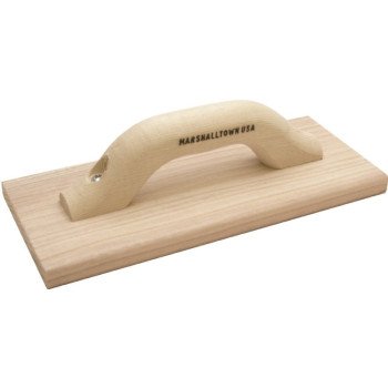 Marshalltown 44 Hand Float, 12 in L Blade, 5 in W Blade, 3/4 in Thick Blade, Redwood Blade, Square End Blade