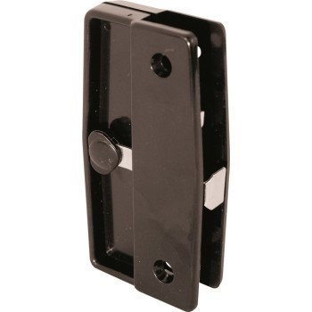 Prime-Line A 139 Door Latch and Pull, 2 in W, 4 in H, Plastic/Steel