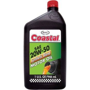 Coastal 10701 Motor Oil, 20W-50, 1 qt