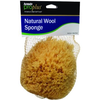 Armaly ProPlus 46000 Wool Sea Sponge, 7 to 8 in L, Natural Wool