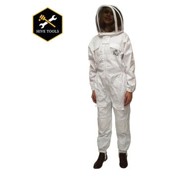 Harvest Lane Honey CLOTHSM-101 Beekeeping Suit, M, Zipper, Polycotton