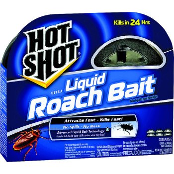 Hot Shot HG-95789 Roach Bait, Liquid