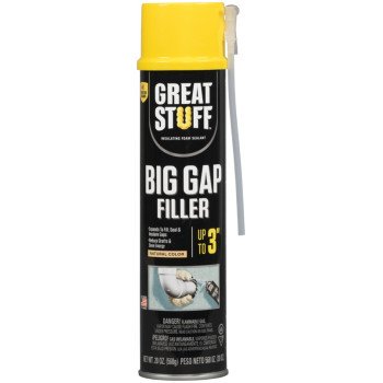 Great Stuff 157913 Triple Expanding Foam Sealant, Yellow, 20 oz, Can
