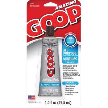 Amazing Goop 140231 Adhesive, Liquid, Clear, 1 oz, Tube