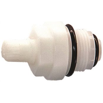 Danco 17433B Faucet Stem, Plastic, 1-47/64 in L, For: Midcor Two Handle Mobile Home Kitchen Faucets