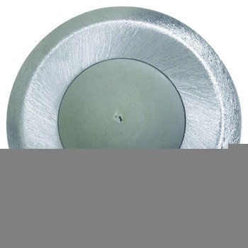 Tell Manufacturing DT100085 Stop and Bumper, 2-1/2 in Dia Base, 1 in Projection, Iron, Satin