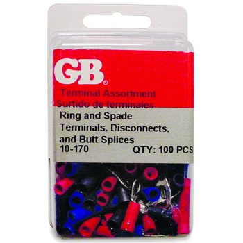 Gardner Bender 10-170 Terminal Kit, 22 to 14 AWG Wire, Assorted