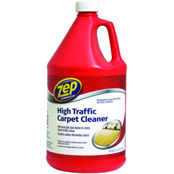 Zep ZUHTC128 Carpet Cleaner, 1 gal Bottle, Liquid, Pleasant, Clear