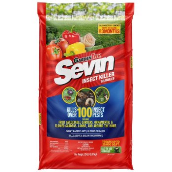 Sevin 100530129 Insect Killer, Solid, Fruit, Lawns, Vegetable Gardens, 20 lb Bag
