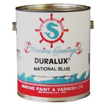 Duralux M748-1 Marine Enamel, National Blue, 1 gal Can