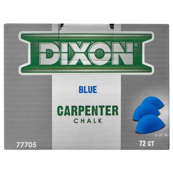 Dixon Ticonderoga 77705 Carpenter Chalk, Blue