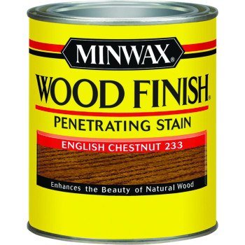 Minwax 700444444 Wood Stain, English Chestnut, Liquid, 1 qt, Can