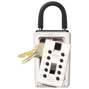 Kidde 001000 Key Safe, Combination Lock, Metal, Assorted, 2 in W x 2-3/4 in D x 6 in H Dimensions