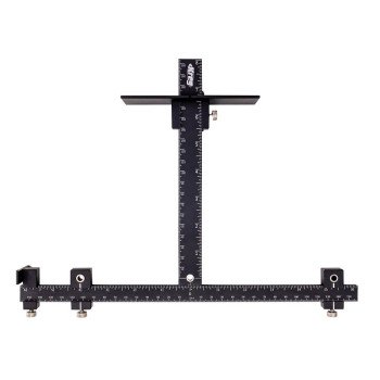 Kreg KHI-XLPULL Cabinet Hardware Jig Pro, Aluminum, For: Kreg Wood Project Clamps, Face Clamps and VersaGrip Clamps