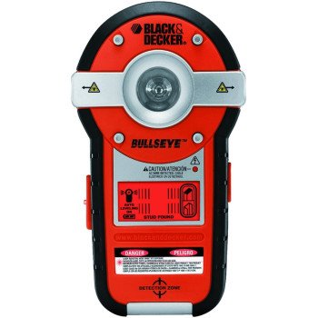 Black+Decker Bull's Eye Series BDL190S Auto Leveling Laser with Stud Sensor, 100 ft, 1-1/8 in Accuracy, 2-Beam