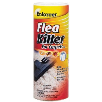 Enforcer EFKIR203 Flea Killer, Powder, 20 oz Can