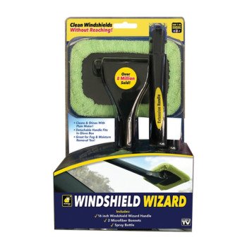 Windshield Wonder 3586-12 Cleaner Kit, Black Handle
