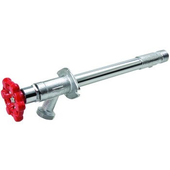 B & K 104-404 Frost-Free Sillcock Valve, 1/2 x 3/4 in Connection, MPT x Hose, Brass Body, Chrome
