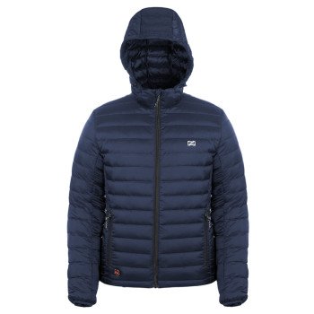 Mobile Warming MWJ18M06-06-04 Ridge Jacket, L, Men's, Fits to Chest Size: 42 in, Nylon, Navy