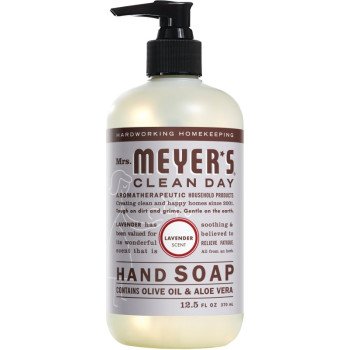 Mrs. Meyer's 11104 Hand Soap, Liquid, Lavender, 12.5 oz Bottle