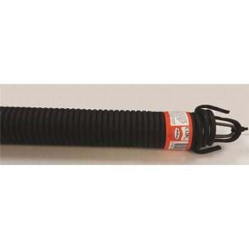 Holmes Spring Manufacturing C128C Extension Spring, 28 in OAL, Clip End, 300 lb