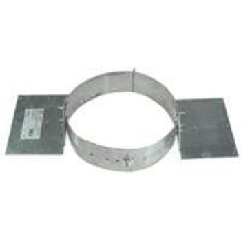 Selkirk 200250 Roof Support Assembly, Universal, Stainless Steel, Galvanized, For: 5 to 8 in Dia Chimney Pipe