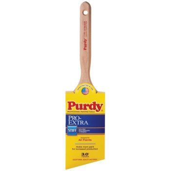Purdy Pro-Extra Glide 144152730 Trim Brush, Nylon/Polyester Bristle, Fluted Handle