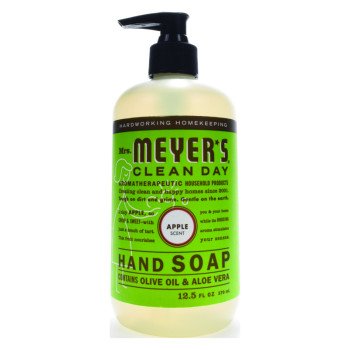Mrs. Meyer's 17427 Hand Soap, Liquid, Colorless, Apple, 12.5 oz Bottle