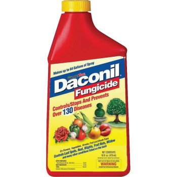 Daconil 100526103 Fungicide, Liquid, Odorless, 16 oz Bottle