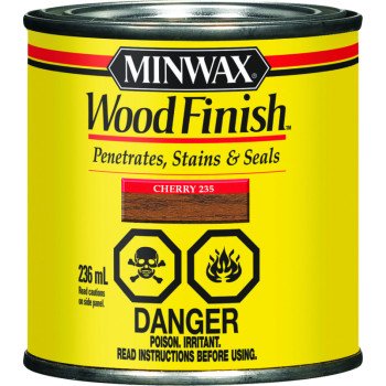 Minwax 235014444 Wood Stain, Cherry, Liquid, 236 mL, Can