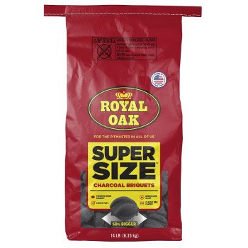 Royal Oak Super Size 800002199 Charcoal Briquette, 14 lb Bag