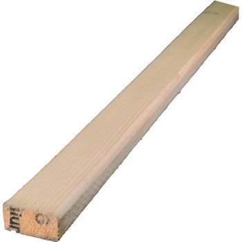 ALEXANDRIA Moulding 001X2-WS096C1 Furring Strip, 8 ft L Nominal, 2 in W Nominal, 1 in Thick Nominal