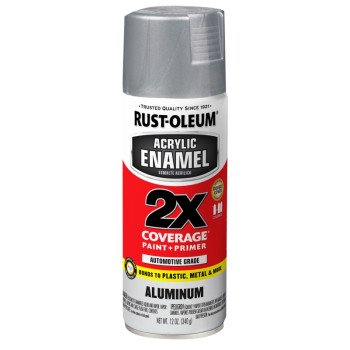 Rust-Oleum 314030 Automotive Spray Paint, Aluminum, 11 oz, Can