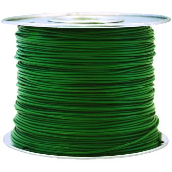 CCI 55835023 Primary Wire, 18 AWG Wire, 1-Conductor, 60 VDC, Copper Conductor, Green Sheath, 100 ft L