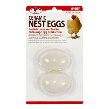 Miller CEGGWHT Nest Egg, Ceramic, White