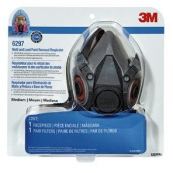 3M 6000 Series 6297PA1-A-NA Particle Respirator, M Mask