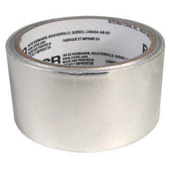 Climaloc Plus CH77430 Duct Tape, 26 ft L, 1-7/8 in W, Aluminum Backing, Silver