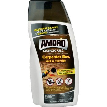 Amdro QUICK KILL 100526839 Concentrate Bee Killer, Liquid, Indoor, Outdoor, 32 oz