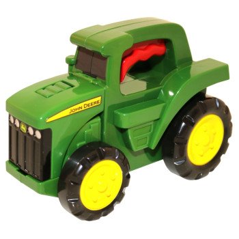 John Deere Toys 35083 Flashlight Tractor, 18 months and Up, Internal Light/Music: Internal Light and Music
