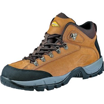 Diamondback HIKER-1-8 Soft-Sided Work Boots, 8, Tan, Leather Upper
