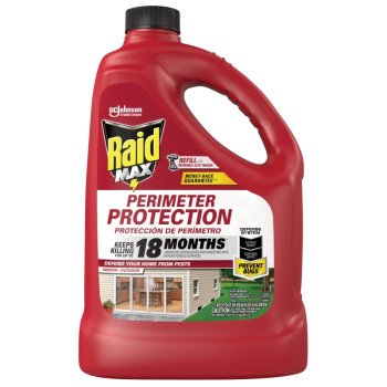 Raid Max 71111 Perimeter Protection Refill, Liquid, 128 oz, Bottle