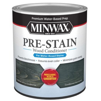 Minwax 61851 Pre-Stain Wood Conditioner, Clear, Liquid, 1 qt, Can