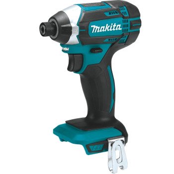 Makita XDT11Z Impact Driver, Tool Only, 18 V, 1/4 in Drive, Hex Drive, 0 to 3500 ipm, 0 to 2900 rpm Speed
