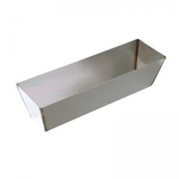 Hyde 09012 Joint Compound Mud Pan, 2-5/8 in L Bottom, 12-1/8 in W Bottom, Stainless Steel
