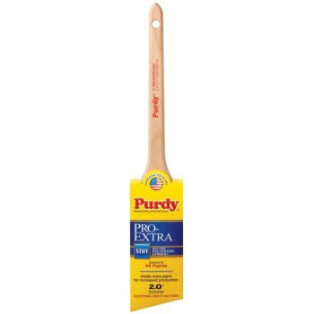 Purdy Pro-Extra Dale 144080720 Trim Brush, Nylon/Polyester Bristle, Rat Tail Handle
